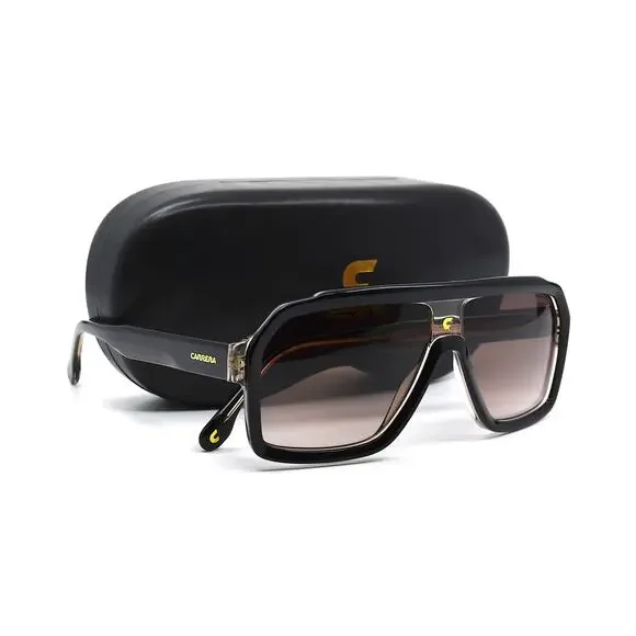 BRAND NEW CARRERA 1053/S BLACK BROWN GRADIENT AUTHENTIC SUNGLASSES - Picture 9 of 10